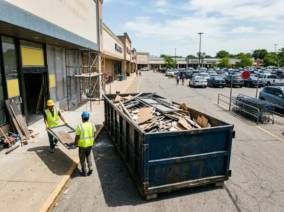 retail-store-renovation-debris-003 — frequently asked questions, Roll-off Dumpster Rentals in Bettendorf, IA